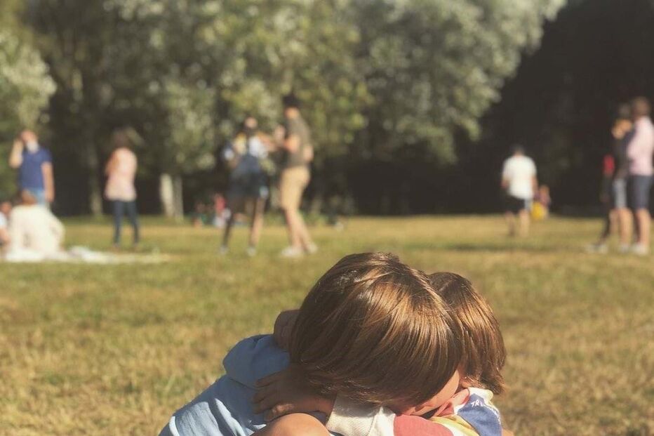 Os filhos de Casillas e Carbonero