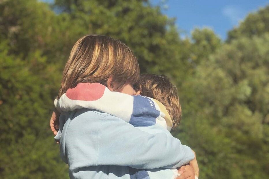 Os filhos de Casillas e Carbonero