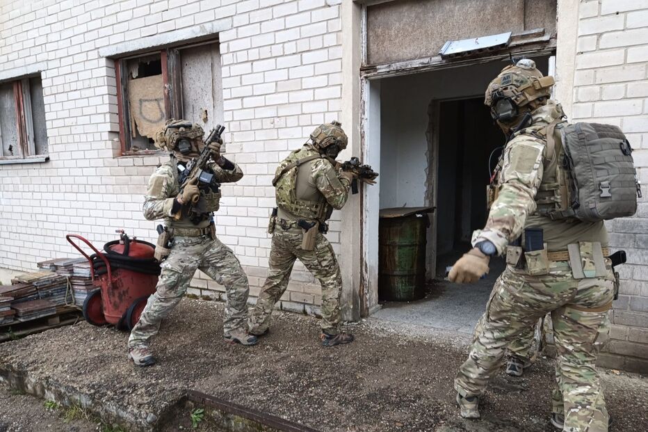 Fuzileiros em ação