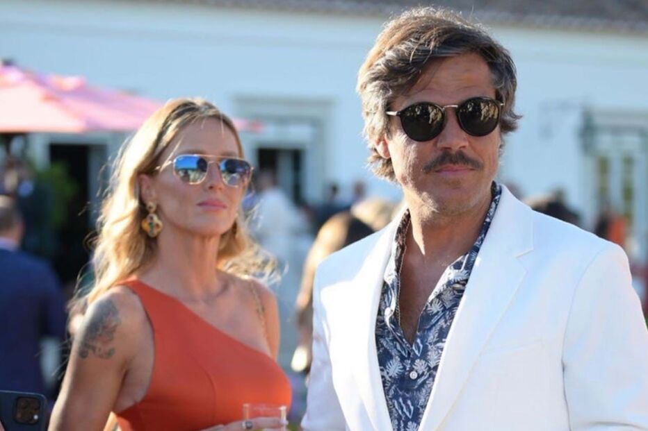 Madalena Abecasis e o marido