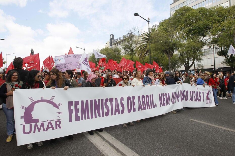 Manifestação do 25 de Abril