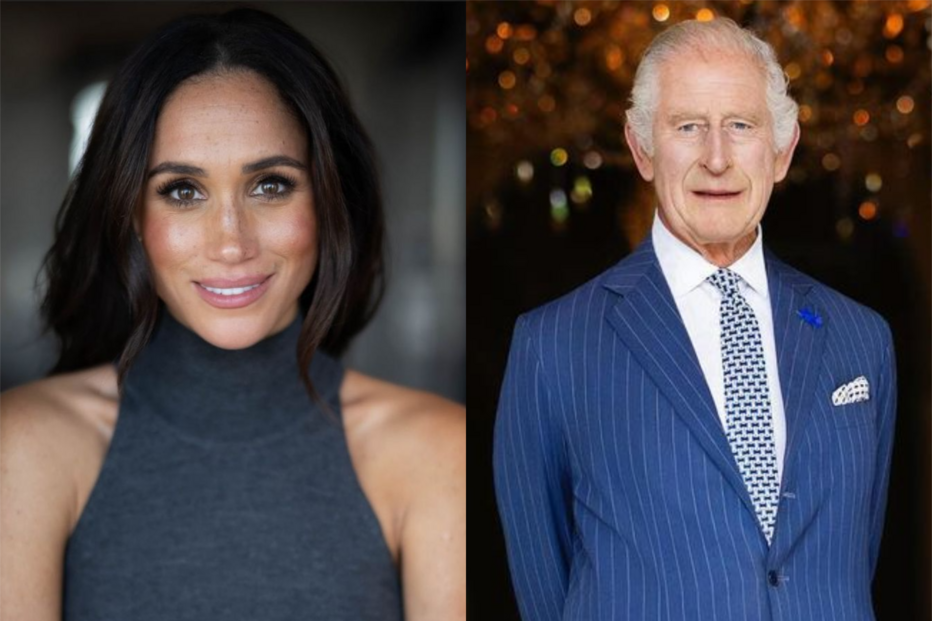 Meghan Markle e rei Carlos III