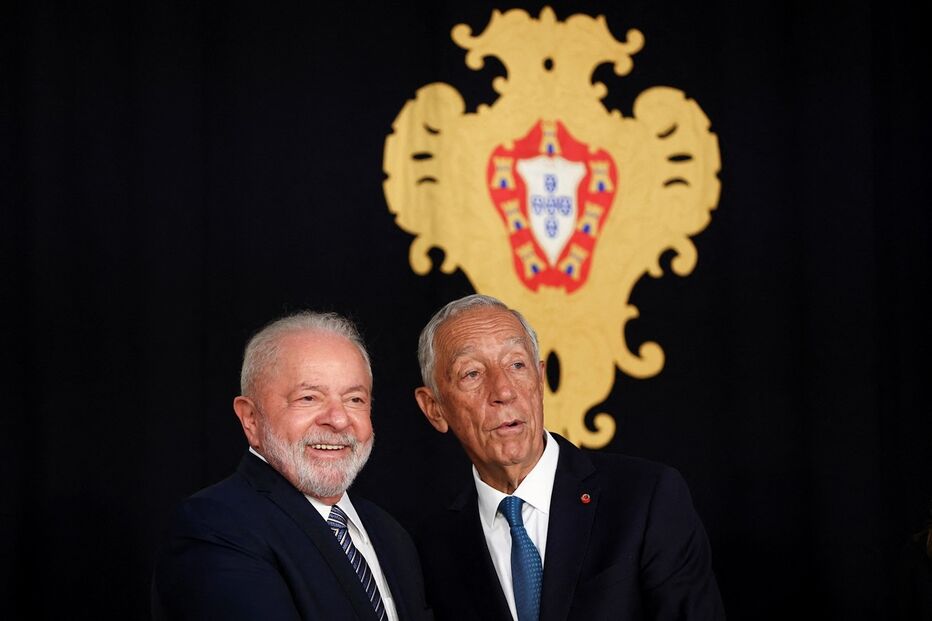 Marcelo Rebelo de Sousa e Lula da Silva