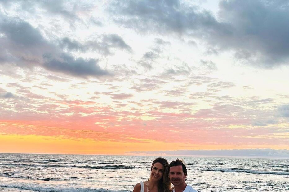 André Villas-Boas e a mulher Joana