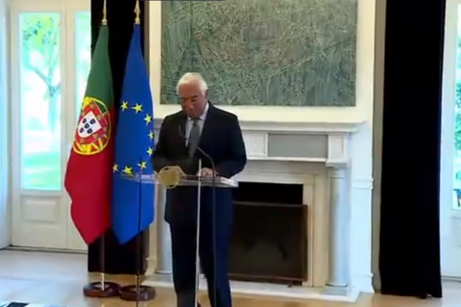 Costa lidera na presidência com Guterres por perto