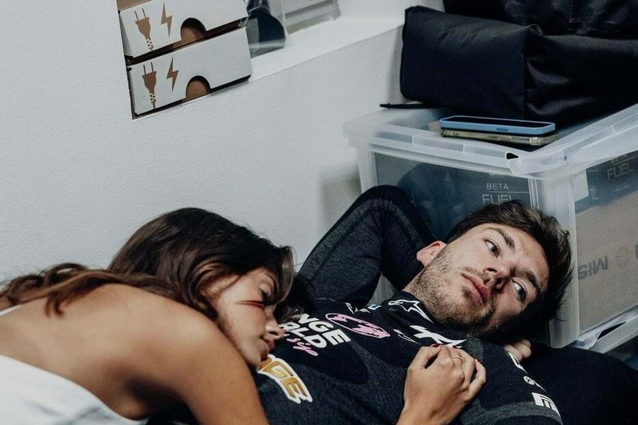 Francisca Cequeira Gomes e Pierre Gasly