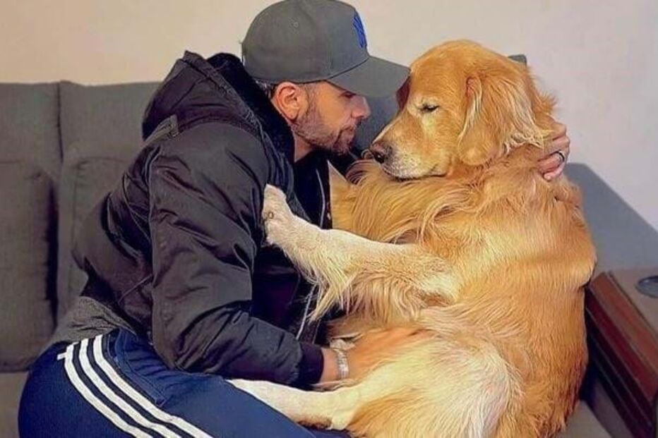 João Fantazzini com 'Joca'