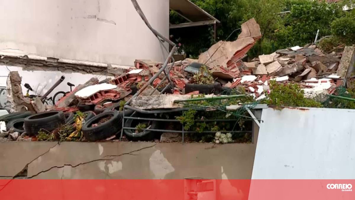 Explosão em garagem causa danos em 11 habitações em Vila Verde.