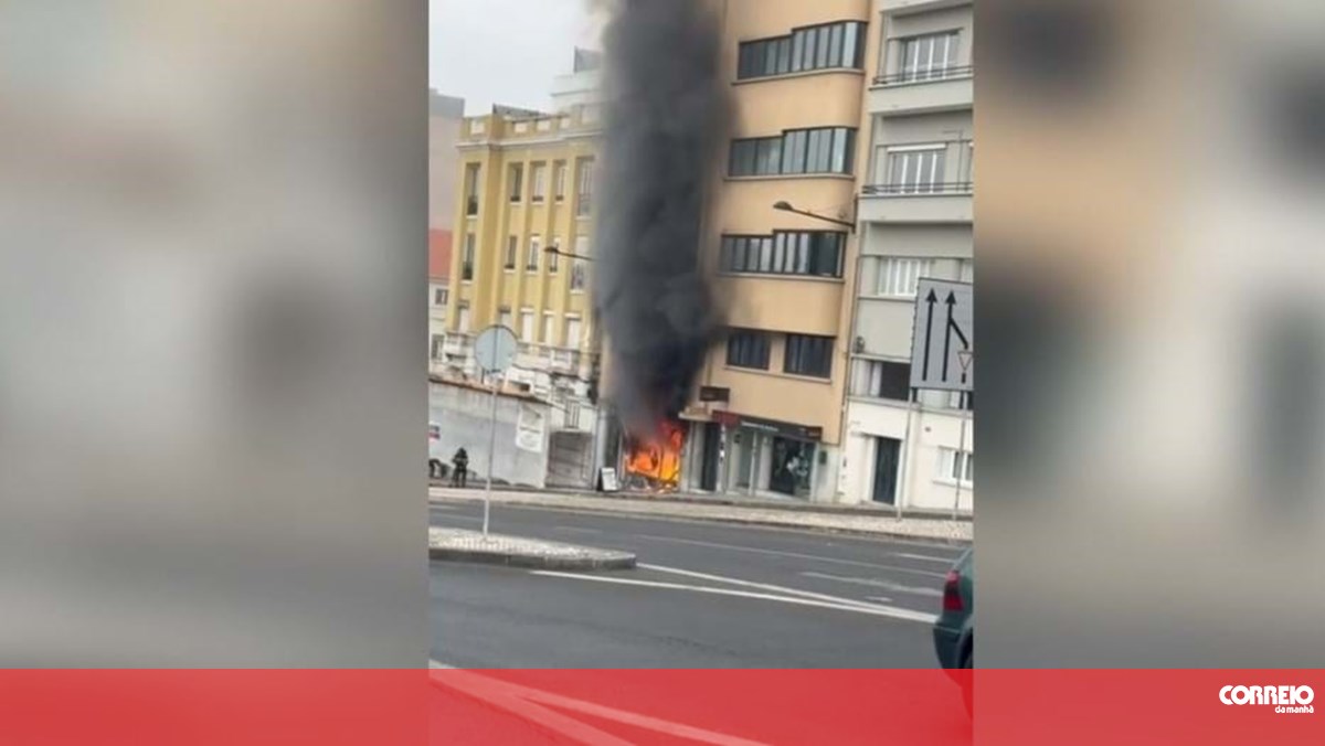 Incêndio em loja de equipamentos elétricos perto do Marquês Pombal provoca danos materiais – Portugal