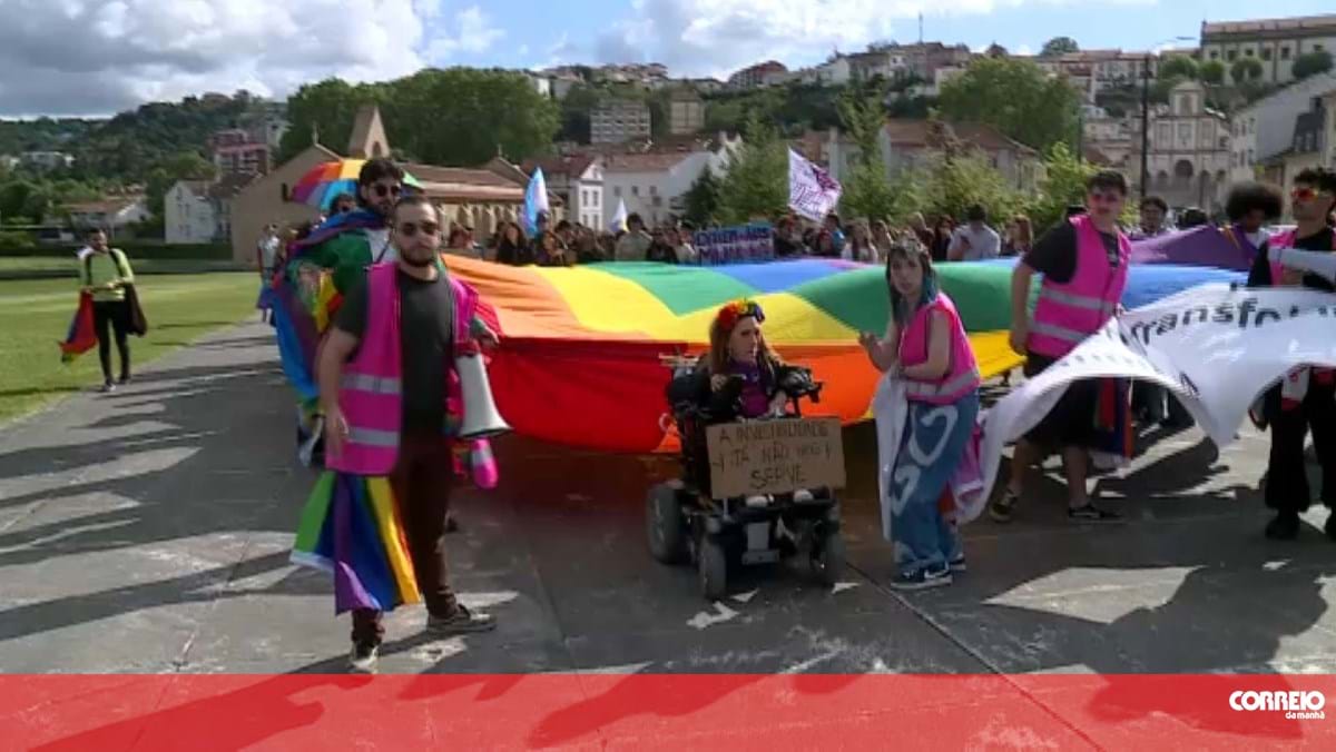 Centenas de pessoas assinalam dia internacional contra a homofobia em Coimbra