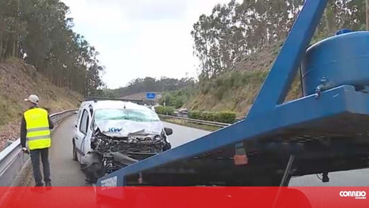 Colisão entre carro e camião na A3 em Vila Nova de Famalicão provoca dois feridos