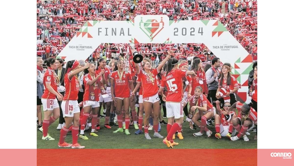 Benfica faz pleno com goleada na Taça de Portugal de futebol feminino