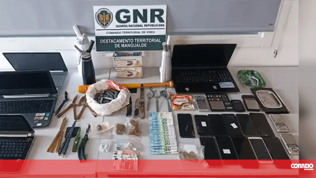 Cinco pessoas detidas por suspeita de tráfico de droga na região de Viseu