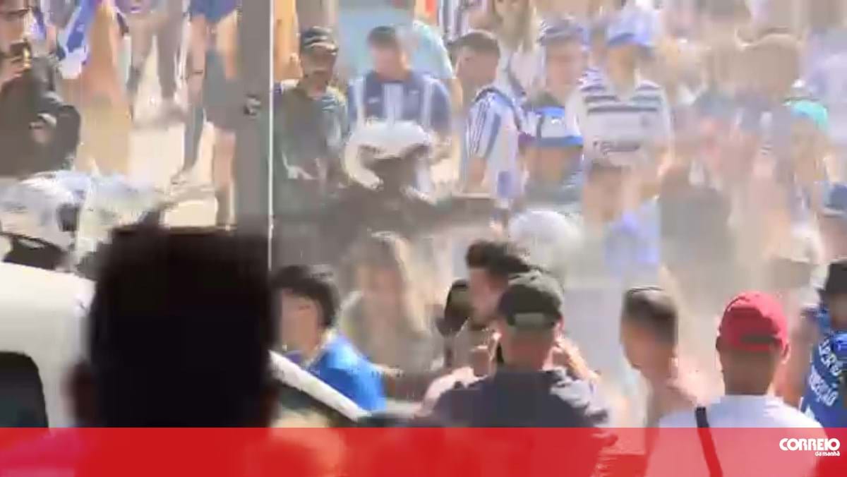 Violência e resposta das autoridades: Veja os momentos de tensão entre adeptos do FC Porto