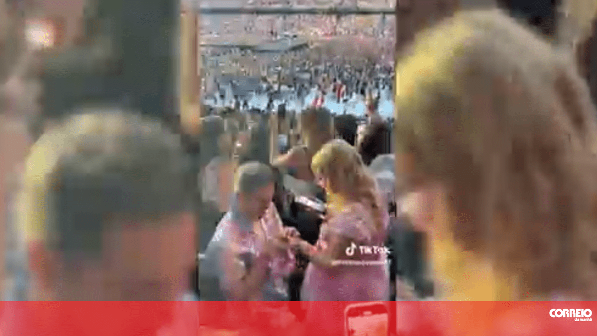 Vídeo mostra momento em que jovem casal fica noivo no concerto da Taylor Swift em Lisboa – Cultura