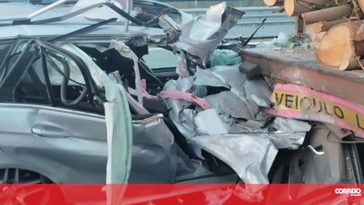 Acidente entre carro e camião provoca um ferido grave na A25 em Aveiro – Portugal