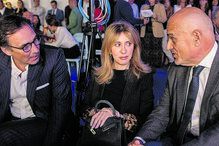 Marcos Perestrello, Judite Sousa e Luís Paixão Martins 