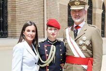 Letizia, Leonor e Felipe VI 
