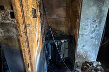 Hospital de Ponta Delgada após incêndio 