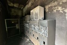 Hospital de Ponta Delgada após incêndio 