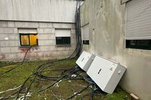 Hospital de Ponta Delgada após incêndio 