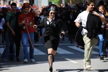 Risos, abraços e muita emoção marcaram o cortejo académico da Queima das Fitas do Porto