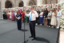 Carlos Moedas participou na cerimónia