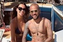 Daniel Alves e Joana Sanz