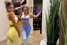 Lesley Maxwell e a neta