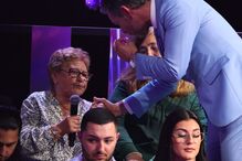 Cláudio Ramos e Maria do Rosário, avó de Catarina Miranda