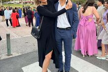 Marisa Cruz com o filho, João