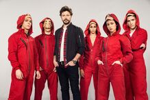 O elenco principal de 'La Casa de Papel'