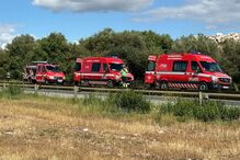Despiste de carro faz três feridos na EN4 junto a Estremoz