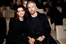 Anne Hathaway com o marido, o ator Adam Shulman