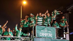 Câmara de Lisboa saúda Sporting pela conquista do título de futebol