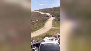 Piloto despista-se em Arganil durante Rali de Portugal	