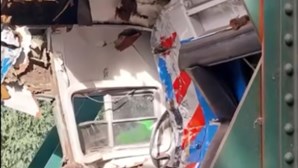 Colisão entre dois comboios na Argentina faz cerca de 60 feridos