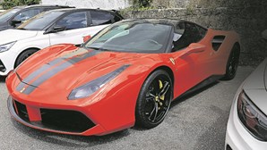 Traficante do Ferrari conduzia TVDE para passar despercebido às autoridades