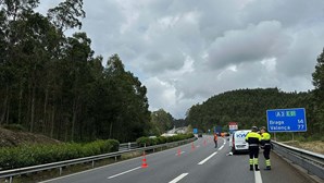 Colisão entre carro e camião na A3 em Vila Nova de Famalicão provoca dois feridos