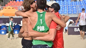 Portugal na fase final da Taça das Nações de voleibol de praia que apura para Paris2024