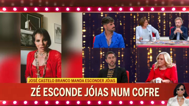“Há quem diga que há joias num cofre no palacete”: Maya comenta suspeitas que José Castelo Branco guarde peças do casal em Sintra 