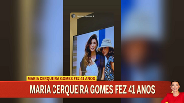Comentadores do ‘Noite das Estrelas’ felicitam Maria Cerqueira Gomes que fez 41 anos  
