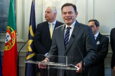 O primeiro-ministro, Luís Montenegro