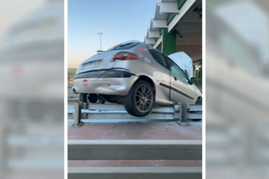 Despiste de carro nas portagens da A23 encerra faixa da Via Verde em Torres Novas