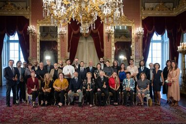 Presidente da República recebeu, no Palácio Nacional da Ajuda, os vencedores dos Prémios Sophia 21 da Academia Portuguesa de Cinema