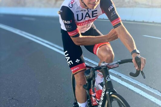 Rui Oliveira, ciclista da UAE Emirates