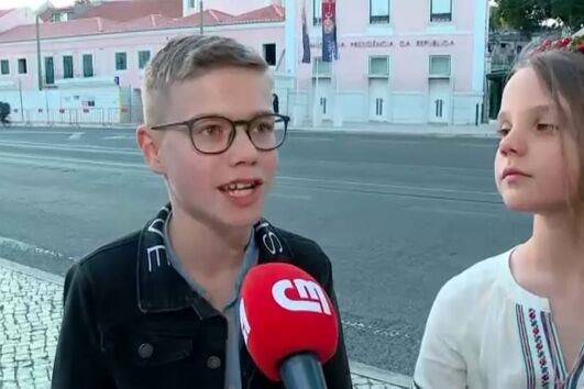 "Gostava de ter dito 'obrigada Portugal'": Menino ucraniano que esteve com Zelensky e Montenegro queria ter agradecido apoio