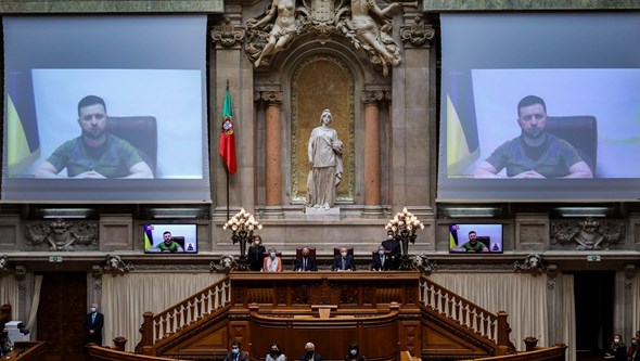 Portugal não revela data de visita de Zelensky por segurança