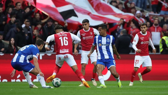 Sp. Braga 0-0 FC Porto | Empate ao intervalo