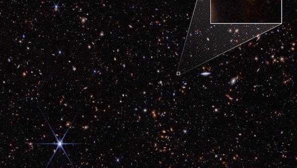  Telescópio espacial James Webb deteta galáxia longínqua, nunca antes descoberta